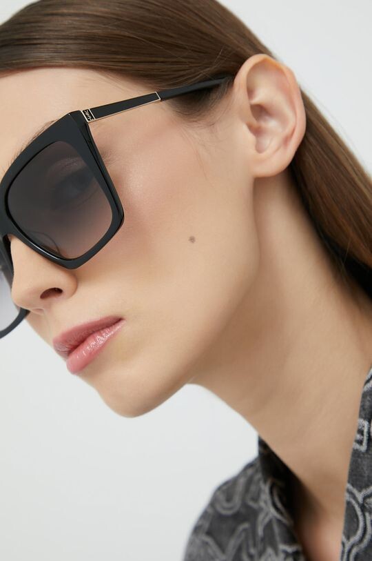

Солнцезащитные очки Saint Laurent, черный
