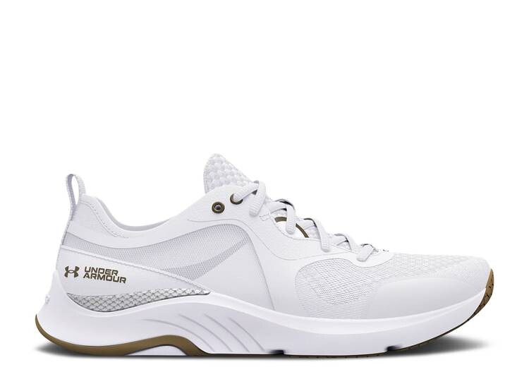 Кроссовки Under Armour WMNS HOVR OMNIA METALLIC 'WHITE METALLIC GOLD LUSTER', белый