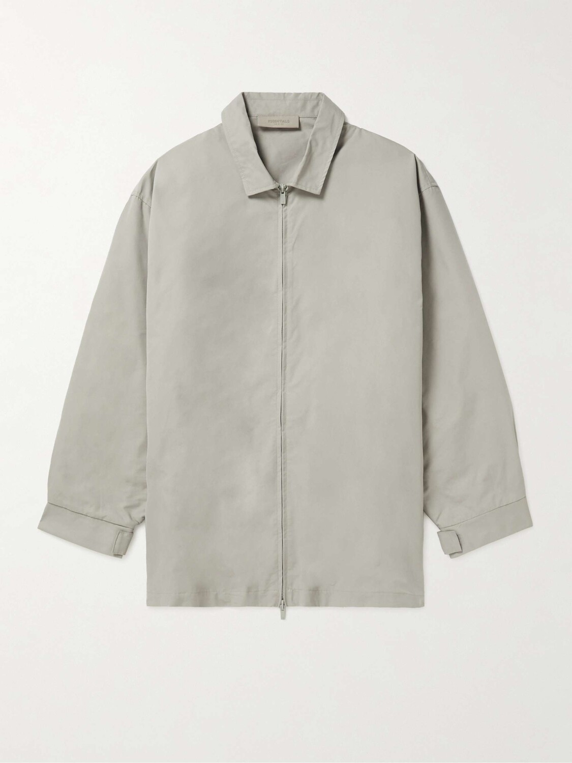 

Куртка из хлопкового твила FEAR OF GOD ESSENTIALS, серый
