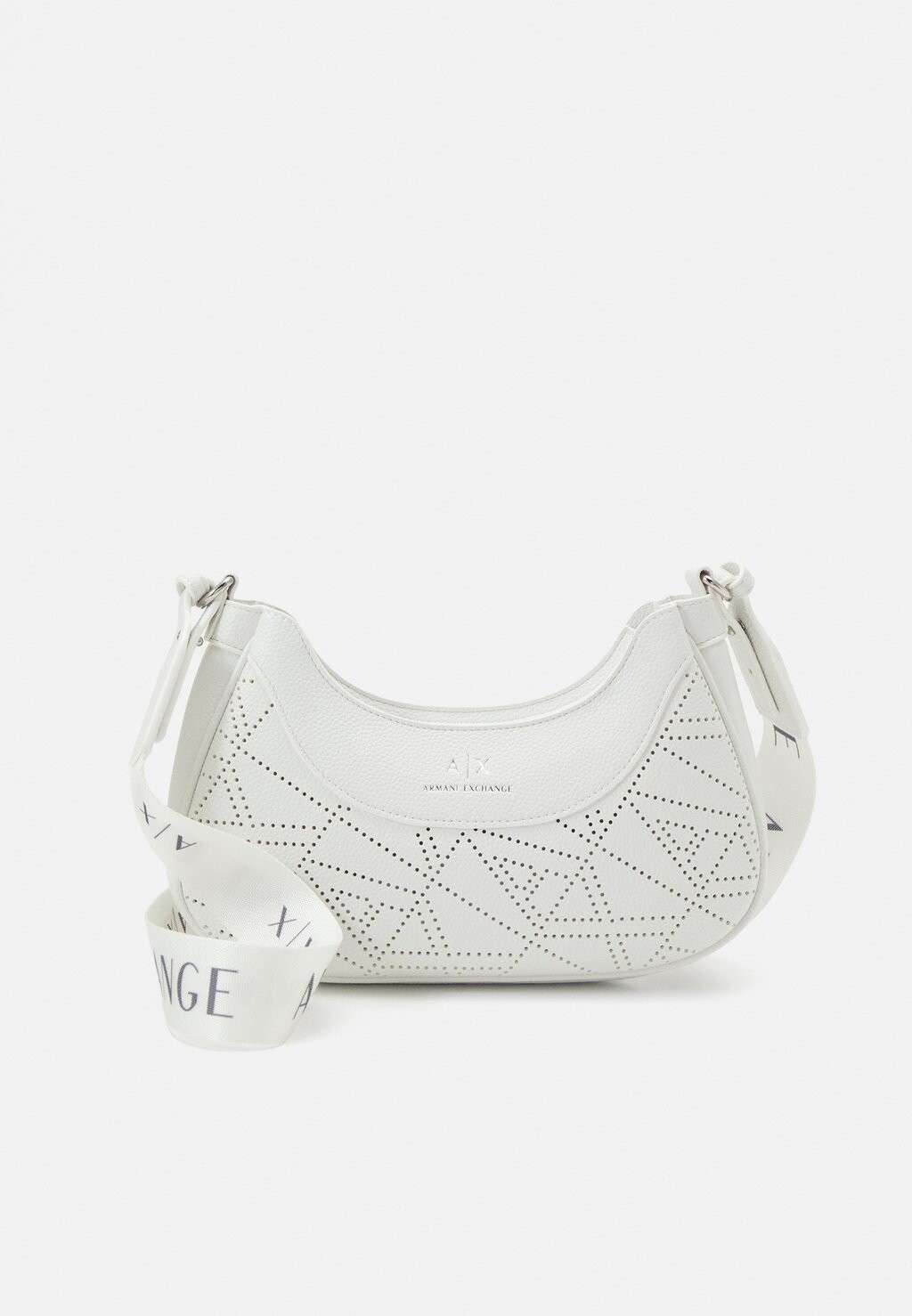 

Сумка через плечо HOBO Armani Exchange, цвет optical white