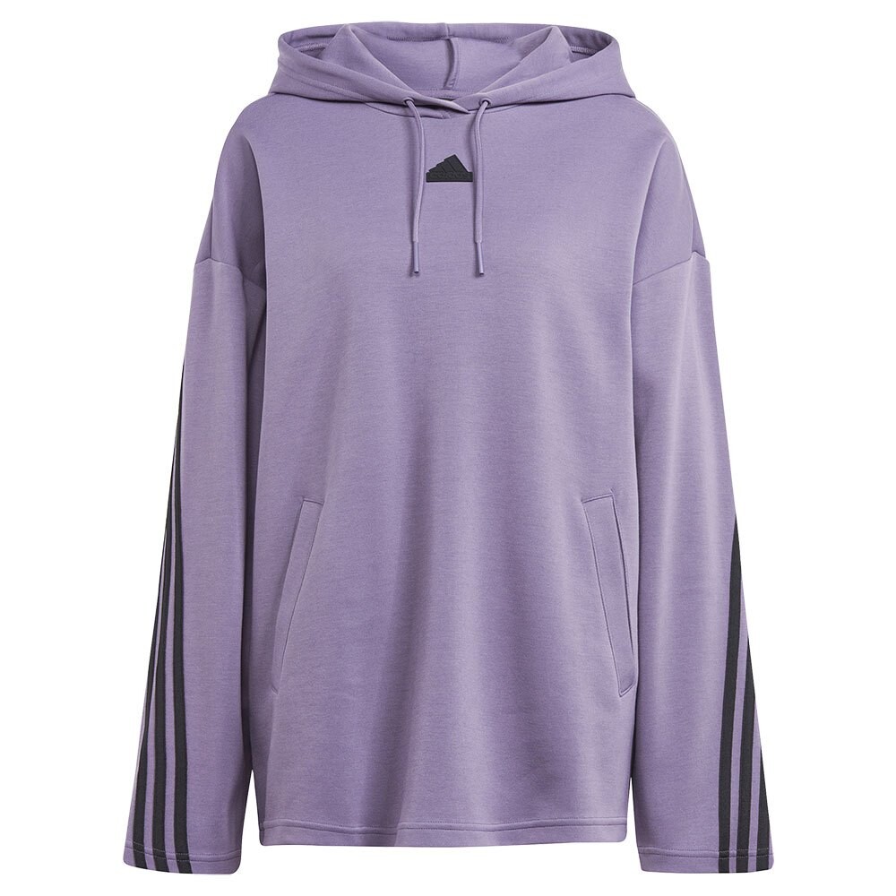

Худи adidas Future Icons 3 Stripes, фиолетовый