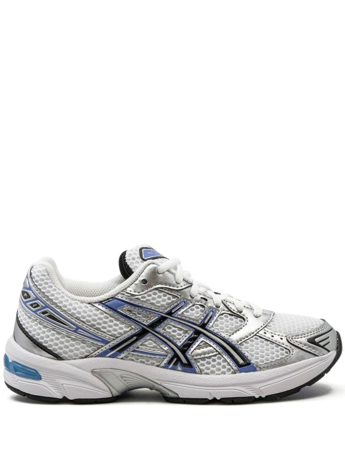 

ASICS кроссовки с эффектом металлик, белый