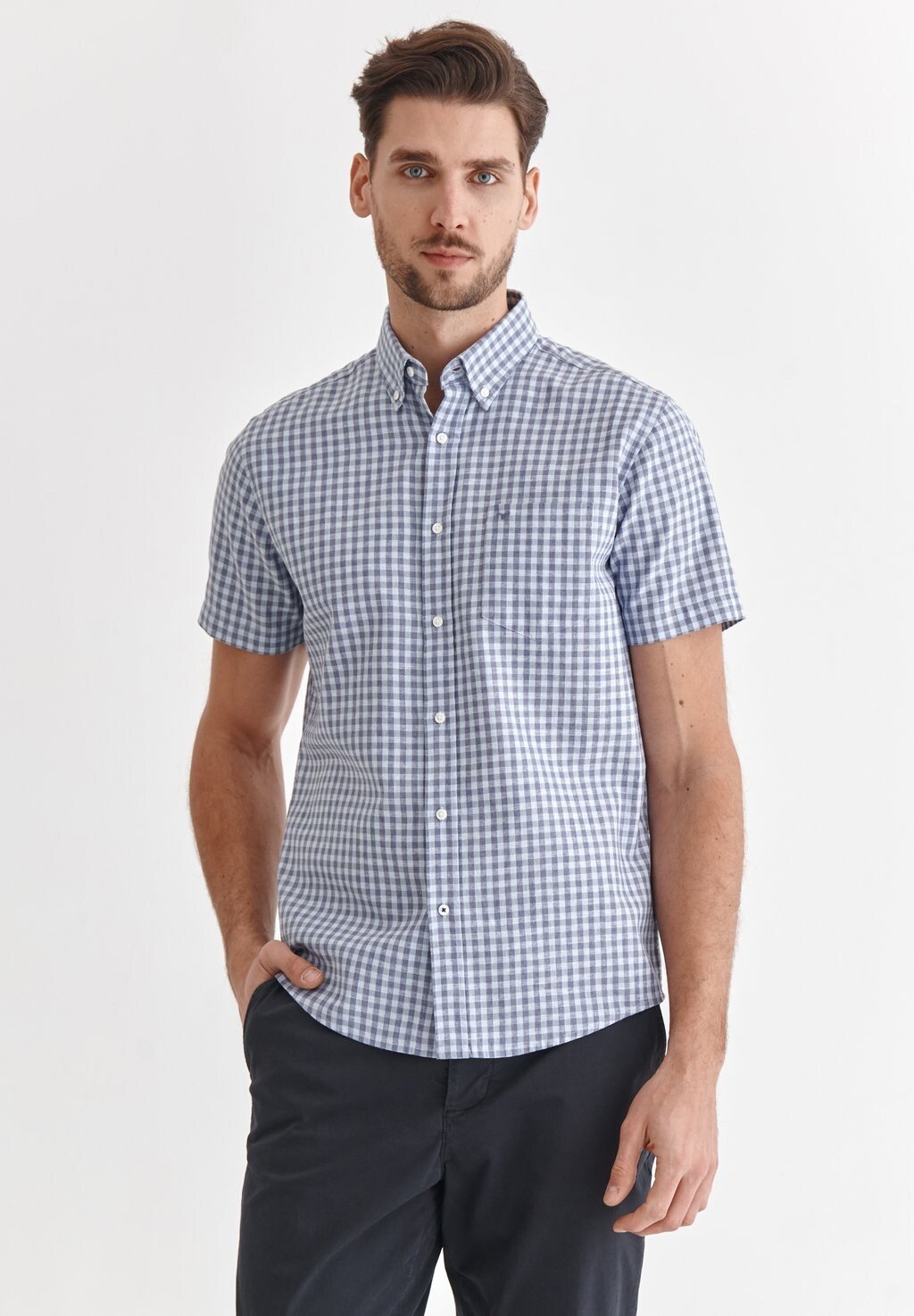 

Рубашка DORT CLASSIC TATUUM, цвет navy