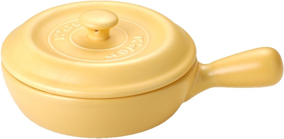 

K+dep KY-733 Сковорода Ceraware, 20,3 жидких унций (600 мл), желтый, Yellow