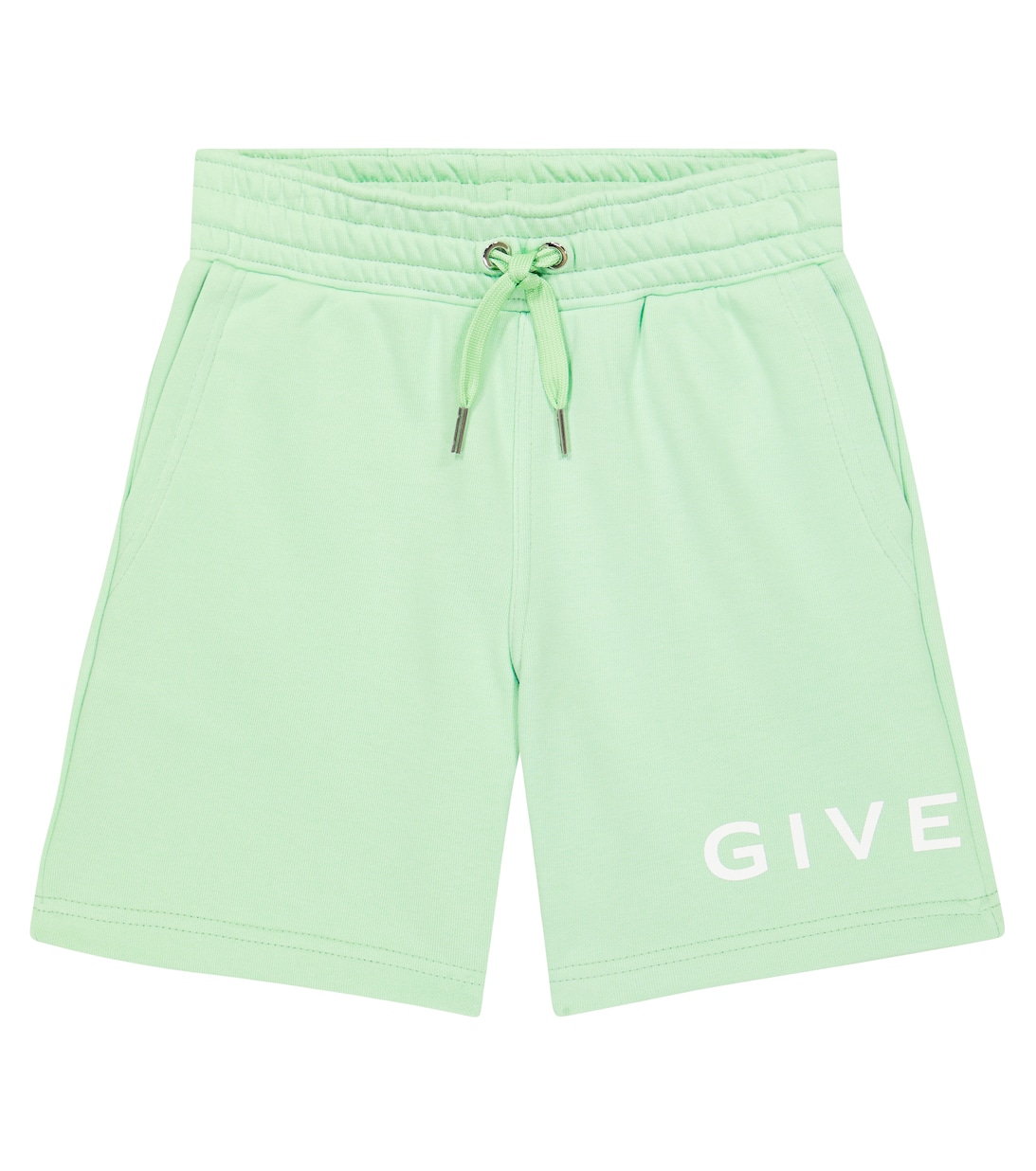 Шорты на шнуровке Givenchy Kids, зеленый шорты на шнуровке на 9 12 месяцев