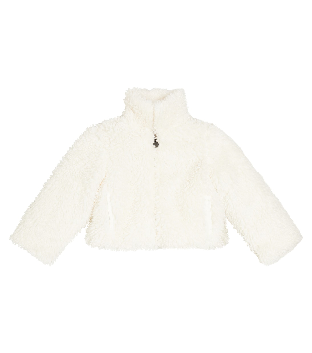 свитшот stella mccartney размер 12 голубой белый Куртка из искусственного меха Stella Mccartney Kids, белый