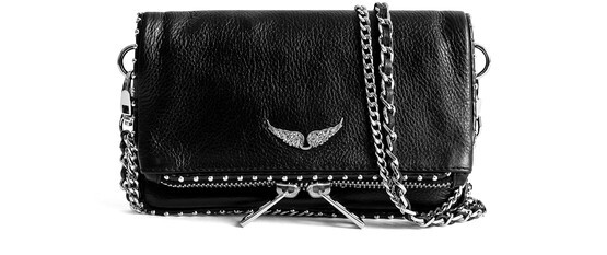 

Клатч Rock Nano с шипами Zadig&Voltaire, черный