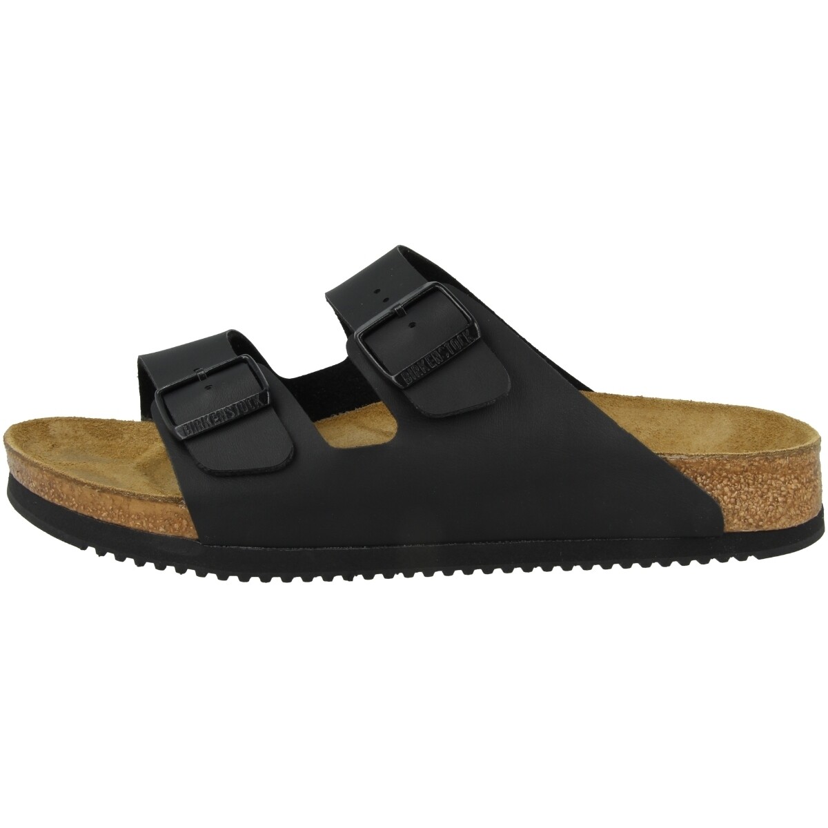 

Мюли Birkenstock Pantolette Arizona SL Birko Flor schmal, черный
