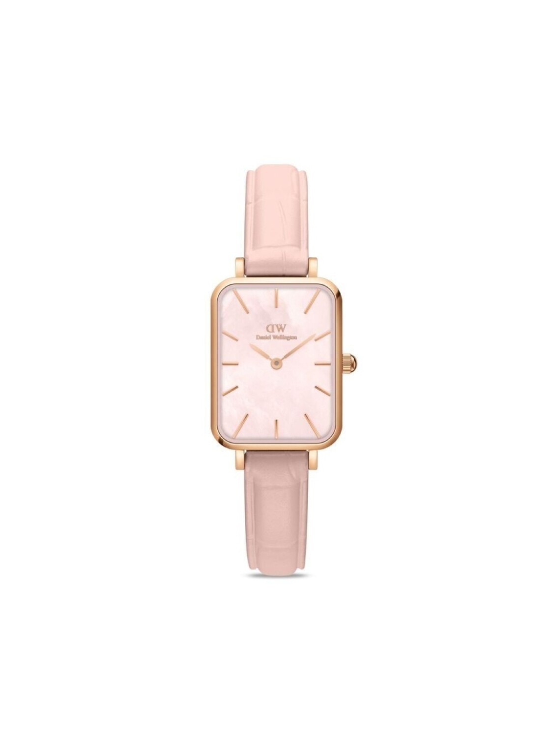

Наручные часы Quadro Pressed Rouge 20x26 мм Daniel Wellington, розовый