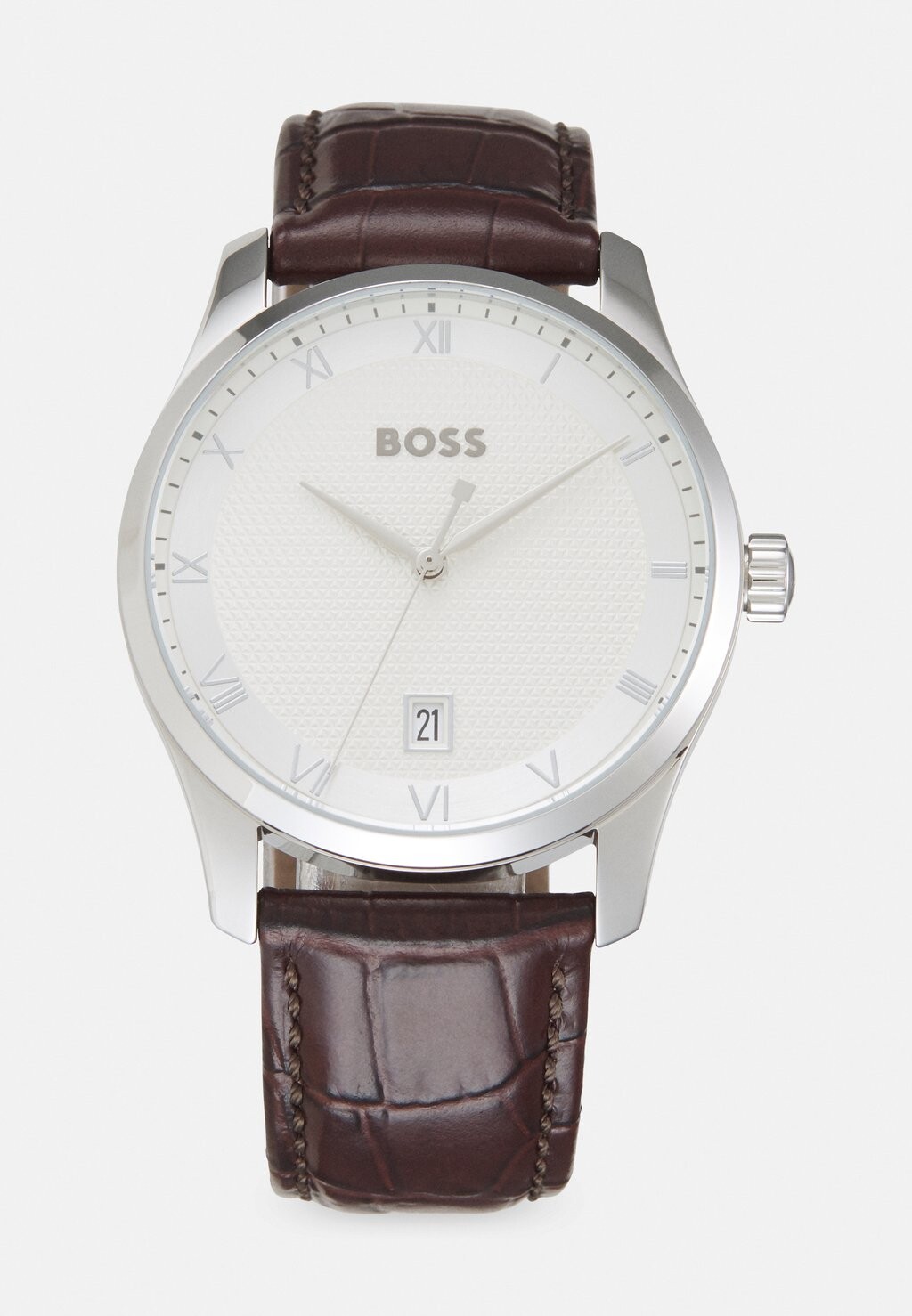 

Часы Principle BOSS, цвет brown/silver-coloured/white