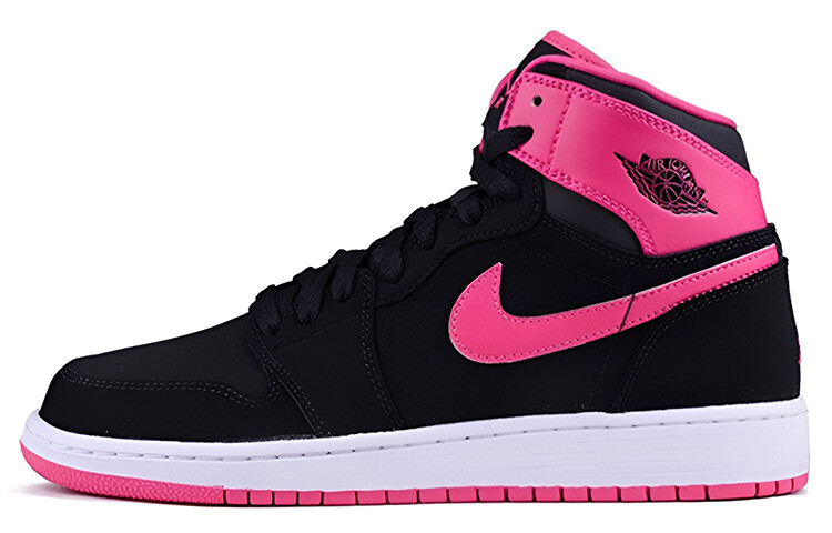 

Jordan 1 Retro High Black Vivid Pink (GS)