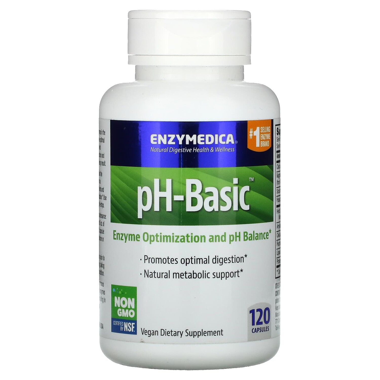 

PH-Basic, баланс, 120 капсул, Enzymedica