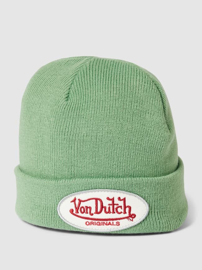 

Шапка с нашивкой-лейблом, модель "CONNY" Von Dutch, хаки