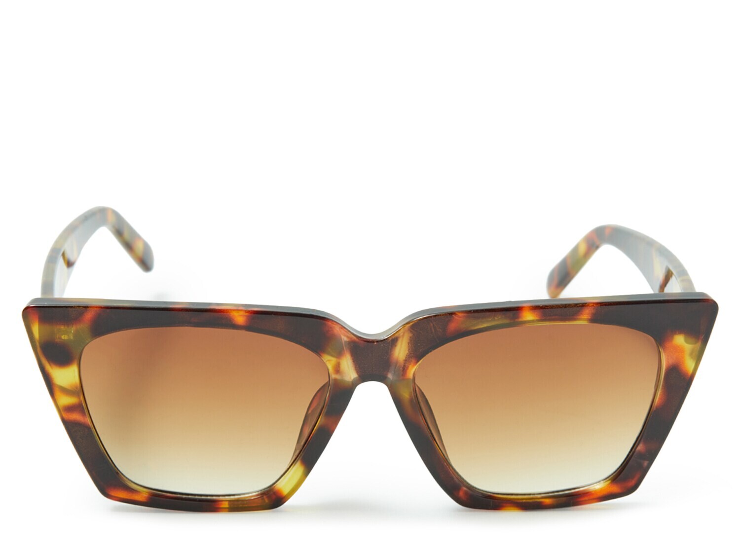 

Солнцезащитные очки Kelly & Katie Easy Street Market с геометрическим рисунком, цвет Brown/Black Tortoise Shell