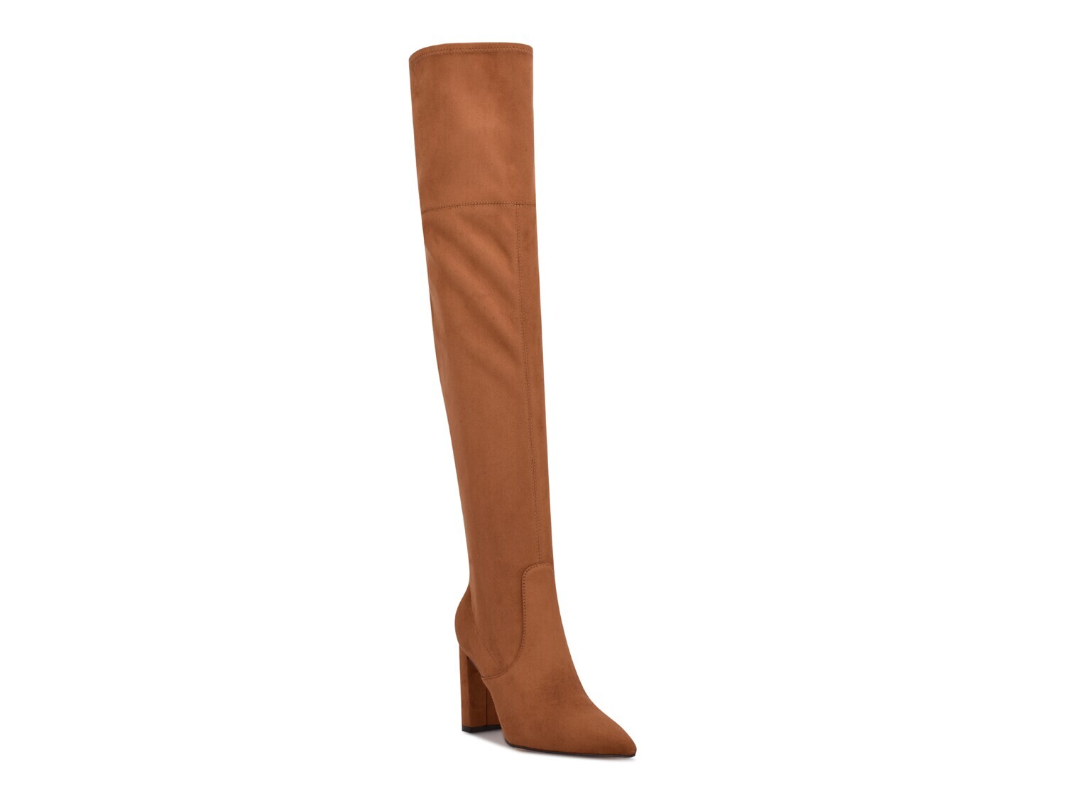 

Ботинки широкие Nine West Daser до икры, рыжевато-коричневый