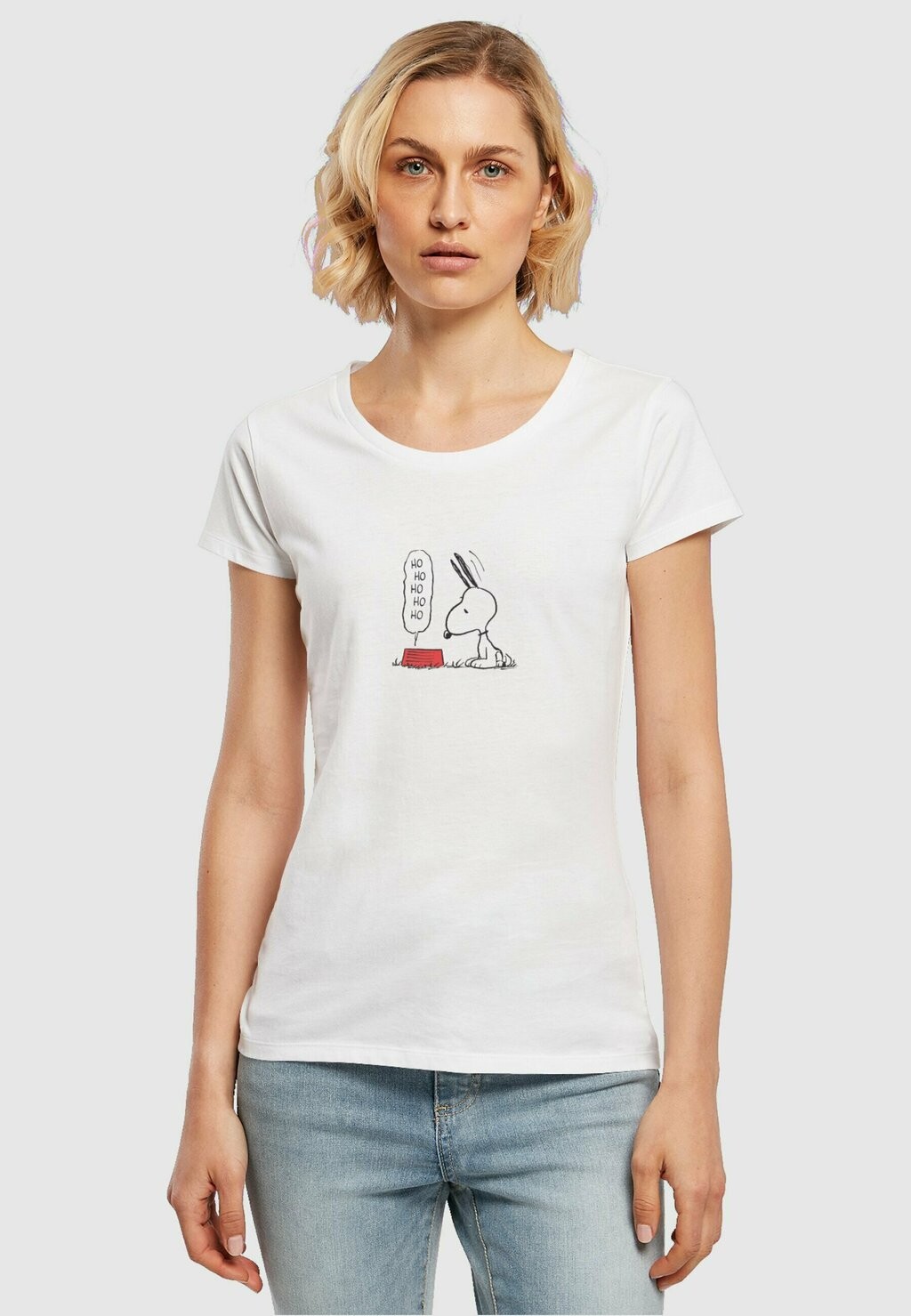 

Футболка с принтом PEANUTS HUNGRY SNOOPY Merchcode, цвет white
