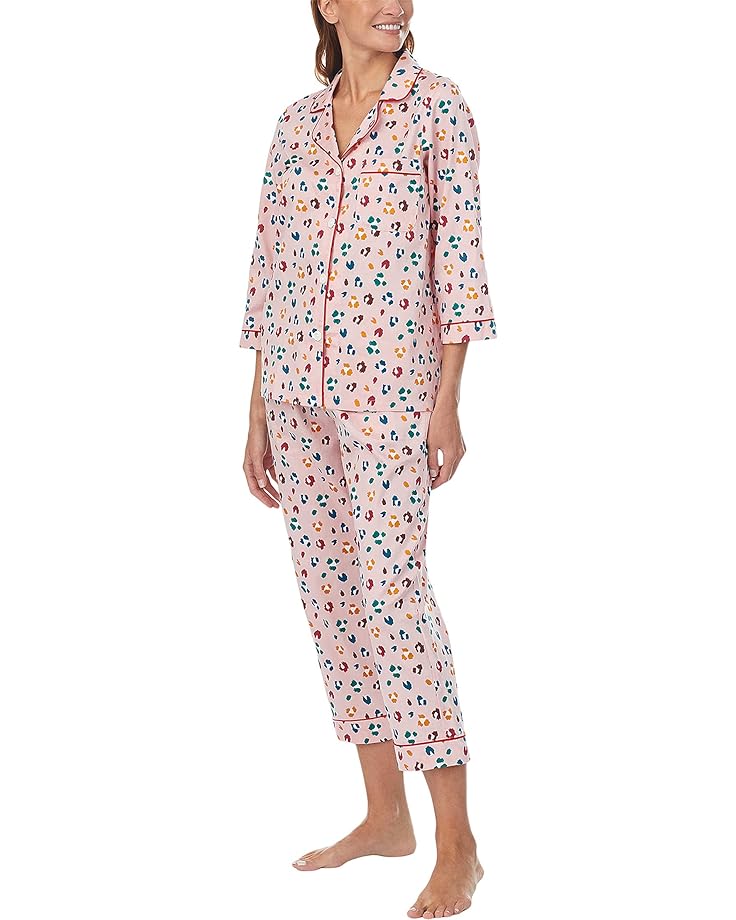 

Пижамный комплект Bedhead PJs 3/4 Sleeve Cropped PJ Set, цвет Fierce