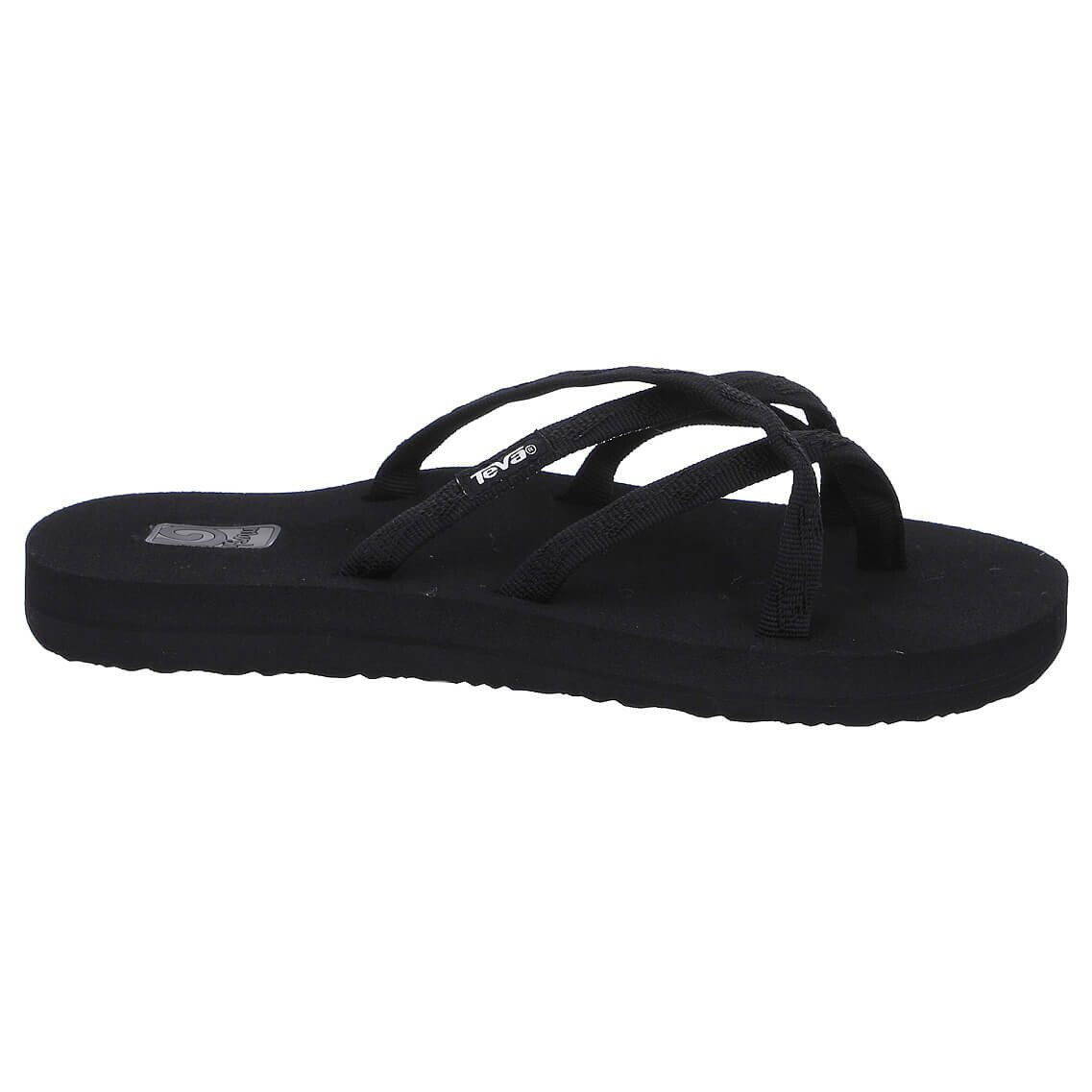 

Сандалии Teva Women's Olowahu, цвет Mix B Black on Black, Черный