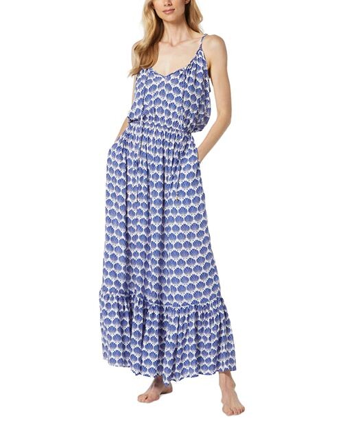

Платье макси с принтом kate spade new york, цвет Blue