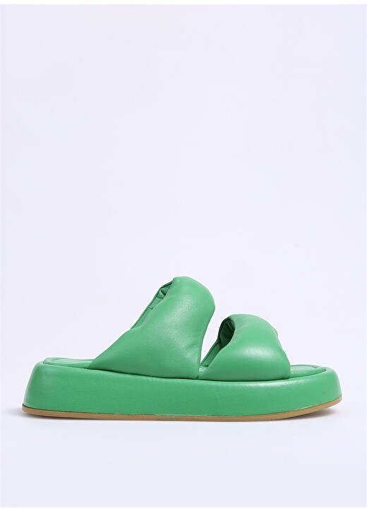 

Зеленые женские тапочки Hush Puppies