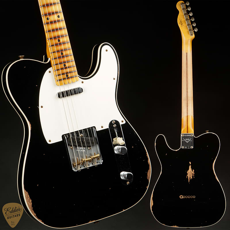 Электрогитара Fender Custom Shop 59 Telecaster Custom Relic - Aged Black