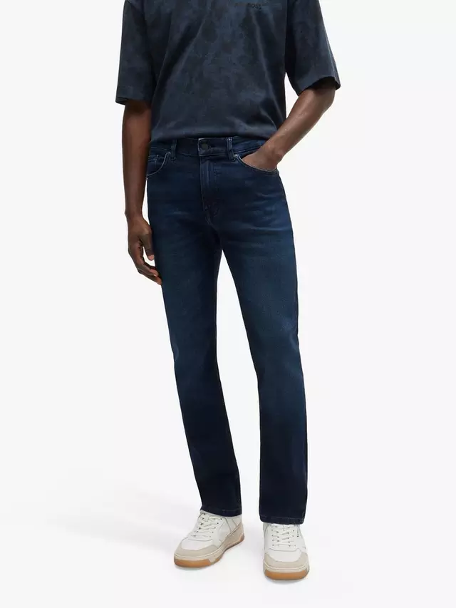 

Джинсы HUGO BOSS BOSS Slim Fit, темно-синий