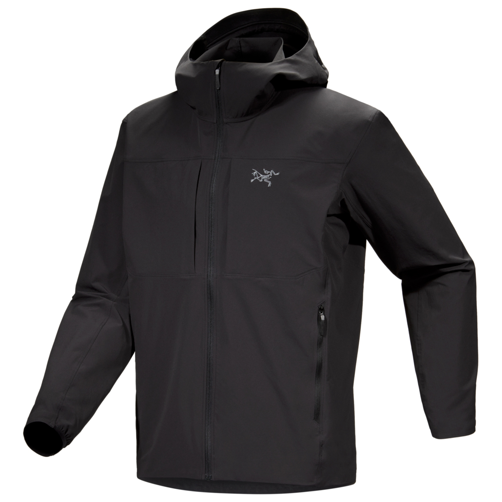 Куртка из софтшелла Arc'Teryx Gamma Lightweight Hoody, черный