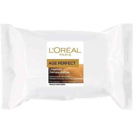 

Салфетки для снятия макияжа Paris Age Perfect для зрелой кожи, 25 шт., L'Oreal, Белый