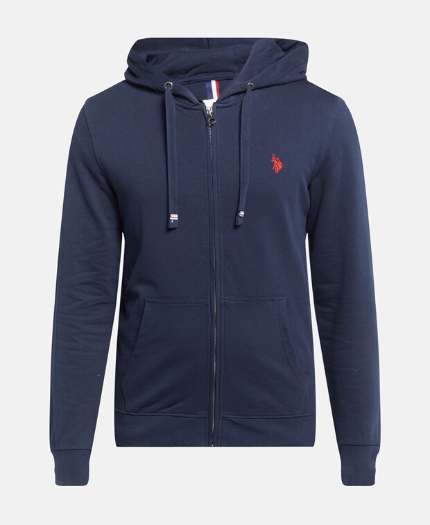 

Толстовка с капюшоном U.S. Polo Assn., темно-синий