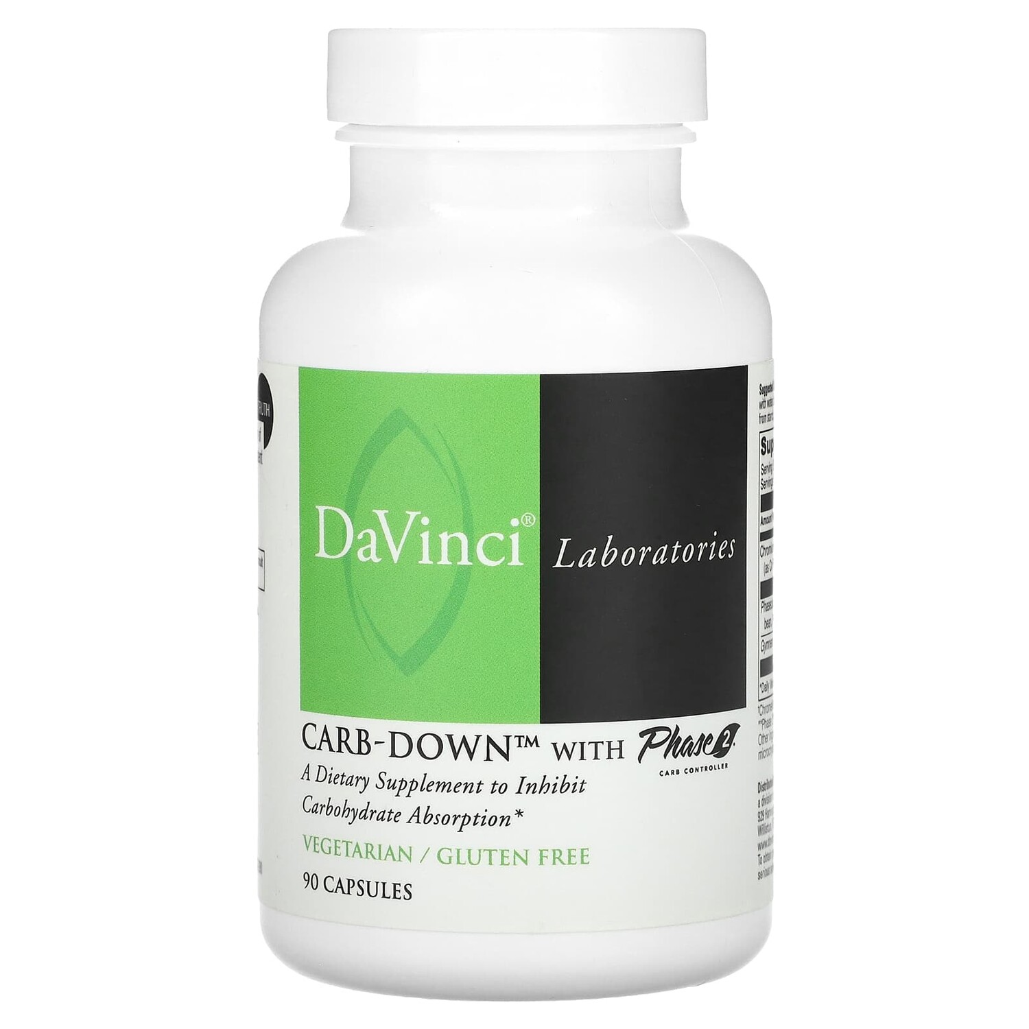 

Carb-Down с Phase 2 Carb Controller, 90 капсул, DaVinci Laboratories of Vermont