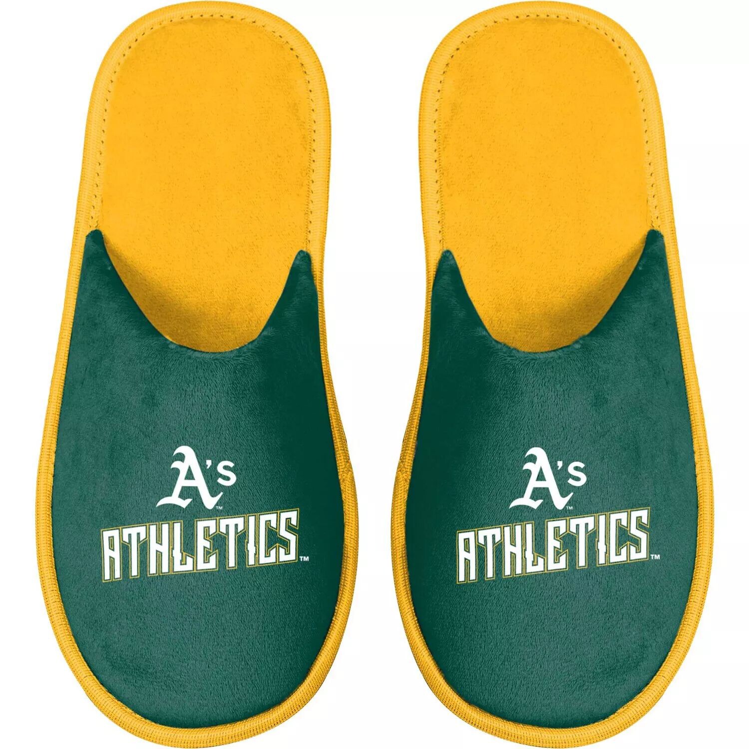 

Мужские шлепанцы FOCO Oakland Athletics Scuff