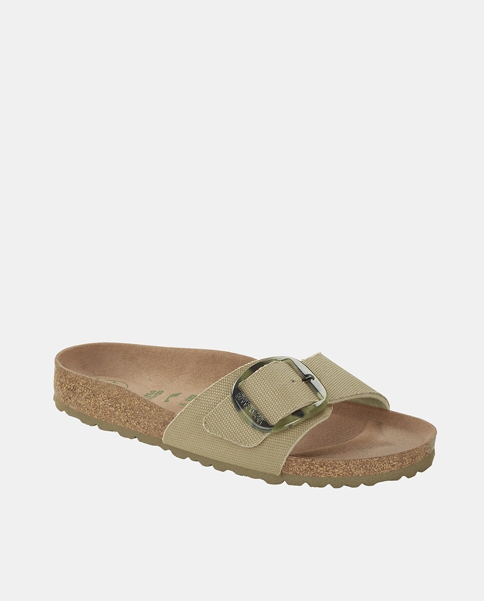 

Женские сандалии Madrid с большими пряжками Birkenstock, зеленый