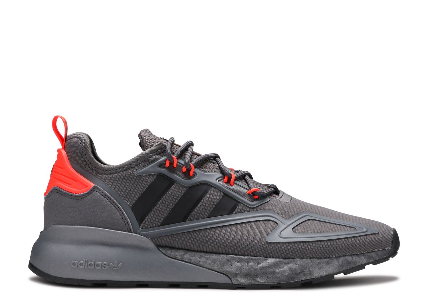 

Кроссовки adidas Zx 2K Boost 'Grey Solar Red', серый