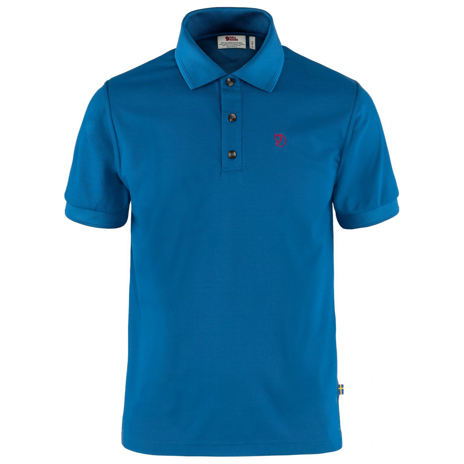 Рубашка поло Fjällräven Crowley Piqué Shirt, цвет Alpine Blue