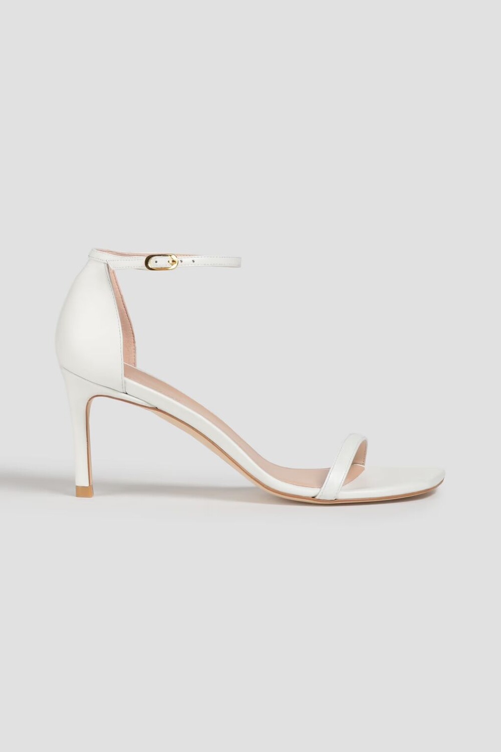 

Кожаные сандалии Amelina 74 Stuart Weitzman, белый