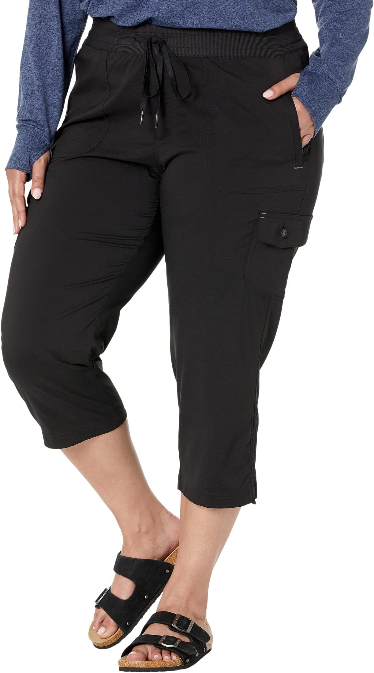 Укороченные брюки Vista Camp L.L.Bean, цвет Classic Black