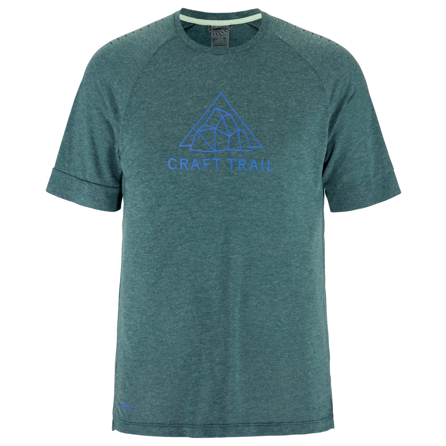Рубашка из мериноса Craft Pro Trail Wool S/S Tee, цвет Alfa Melange