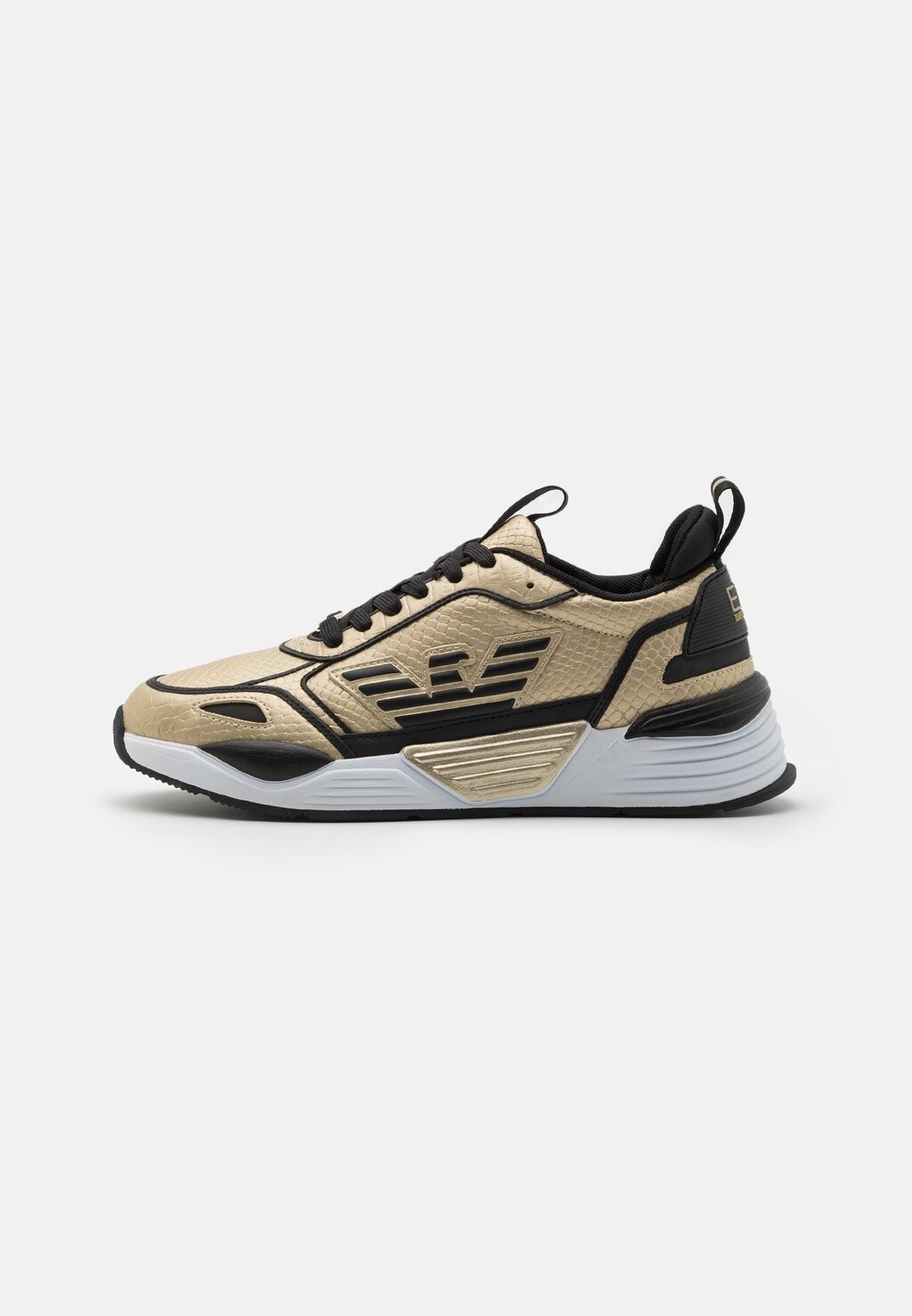 

Низкие кроссовки ACE RUNNER PITON UNISEX EA7 Emporio Armani, золотой/черный