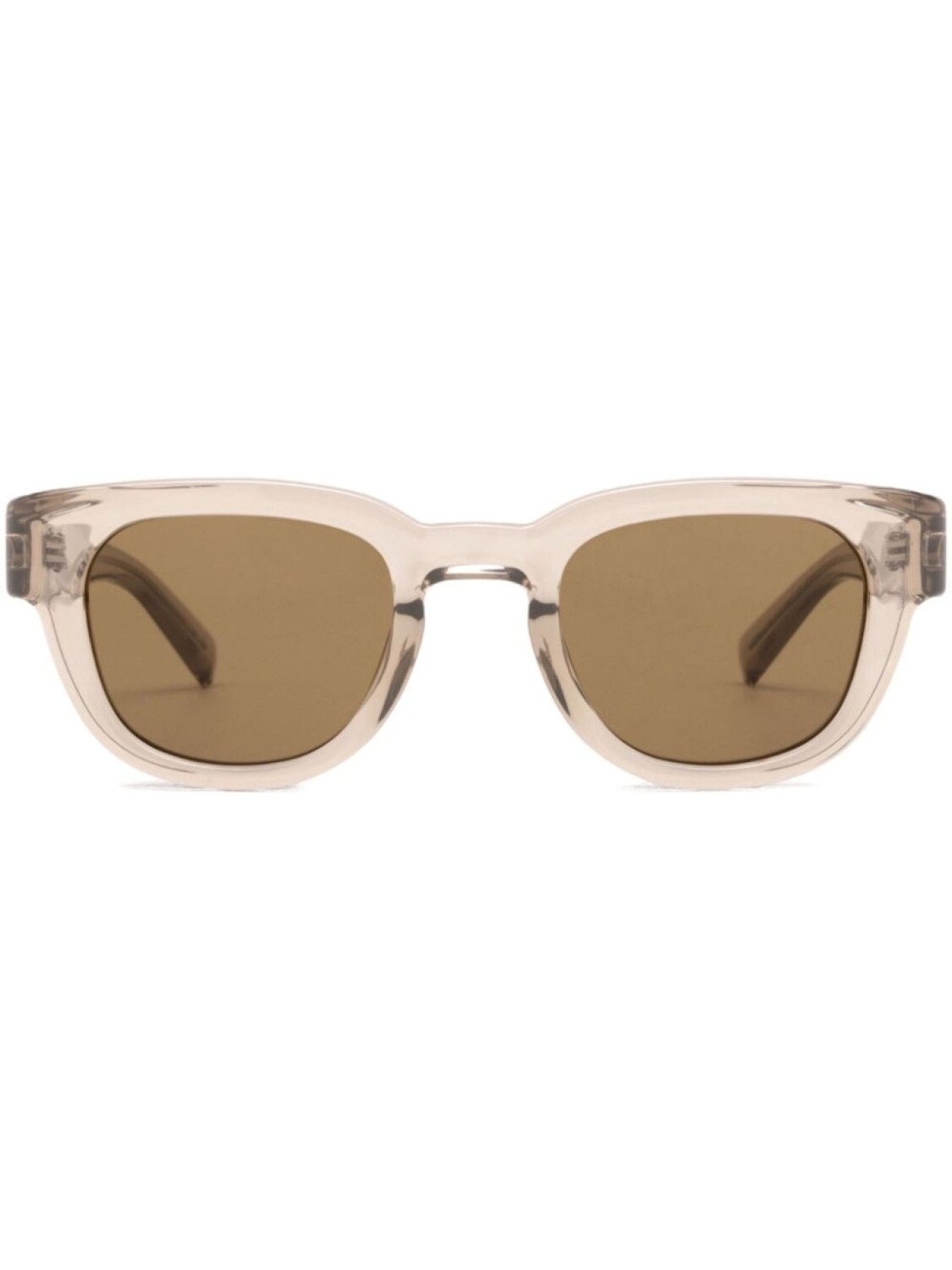 

Солнцезащитные очки с логотипом Saint Laurent Eyewear, нейтральный цвет