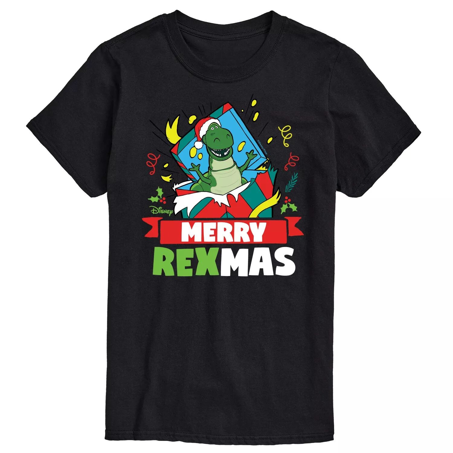 

Футболка с рисунком Pixar's Toy Story 4 Big & Tall Merry Rexmas Disney