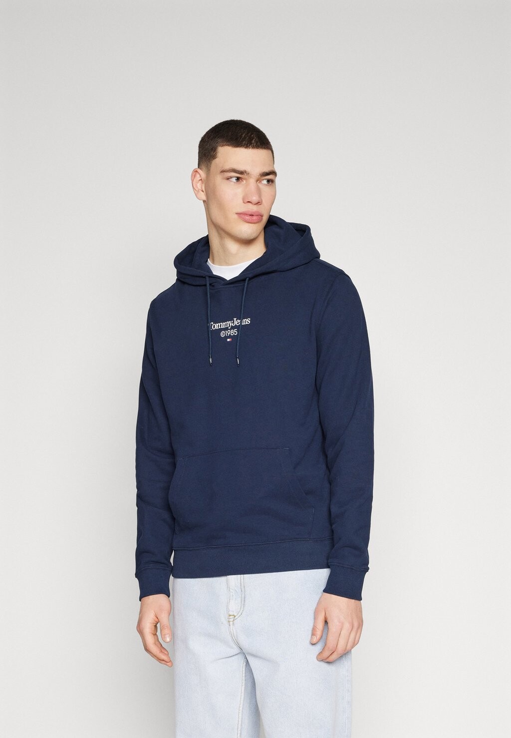 

Толстовка с капюшоном Tommy Jeans, темно-синий