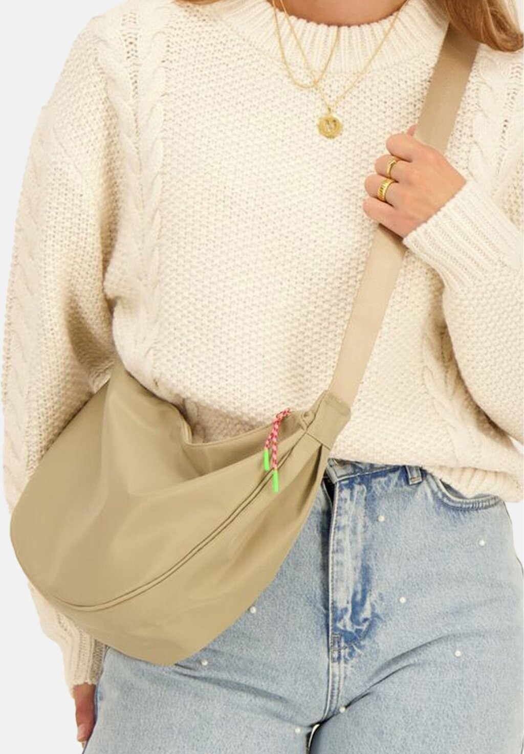 

Сумка через плечо LARGE My Jewellery, цвет beige