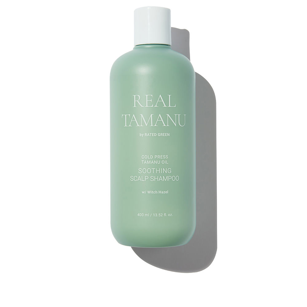 цена Увлажняющий шампунь Real Tamanu Cold Press Tamanu Oil Soothing Scalp Shampoo Rated Green, 400 мл