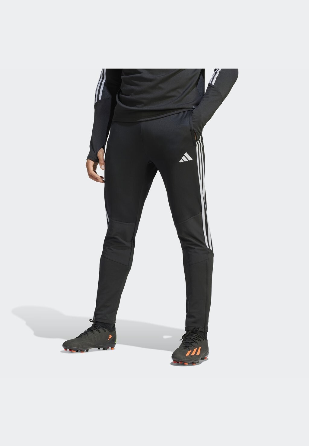 

Спортивные брюки Tiro 23 Club Winterized Adidas, черный