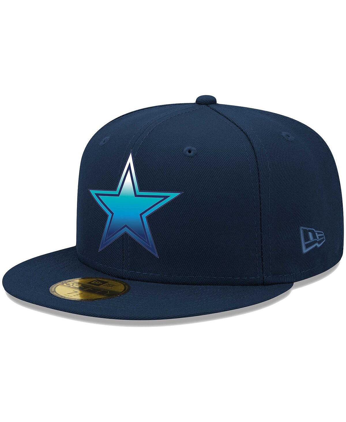 

Мужская темно-синяя приталенная шляпа Dallas Cowboys Gradient 59FIFTY New Era