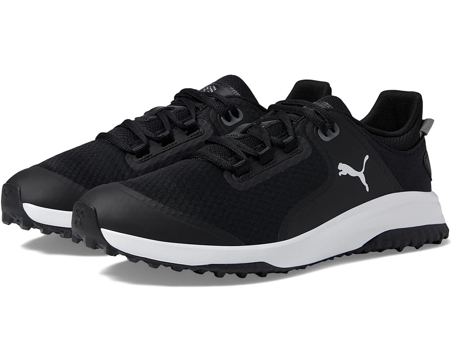 Кроссовки PUMA Golf Fusion Grip Golf Shoes, цвет Puma Black/Puma Silver/Quiet Shade
