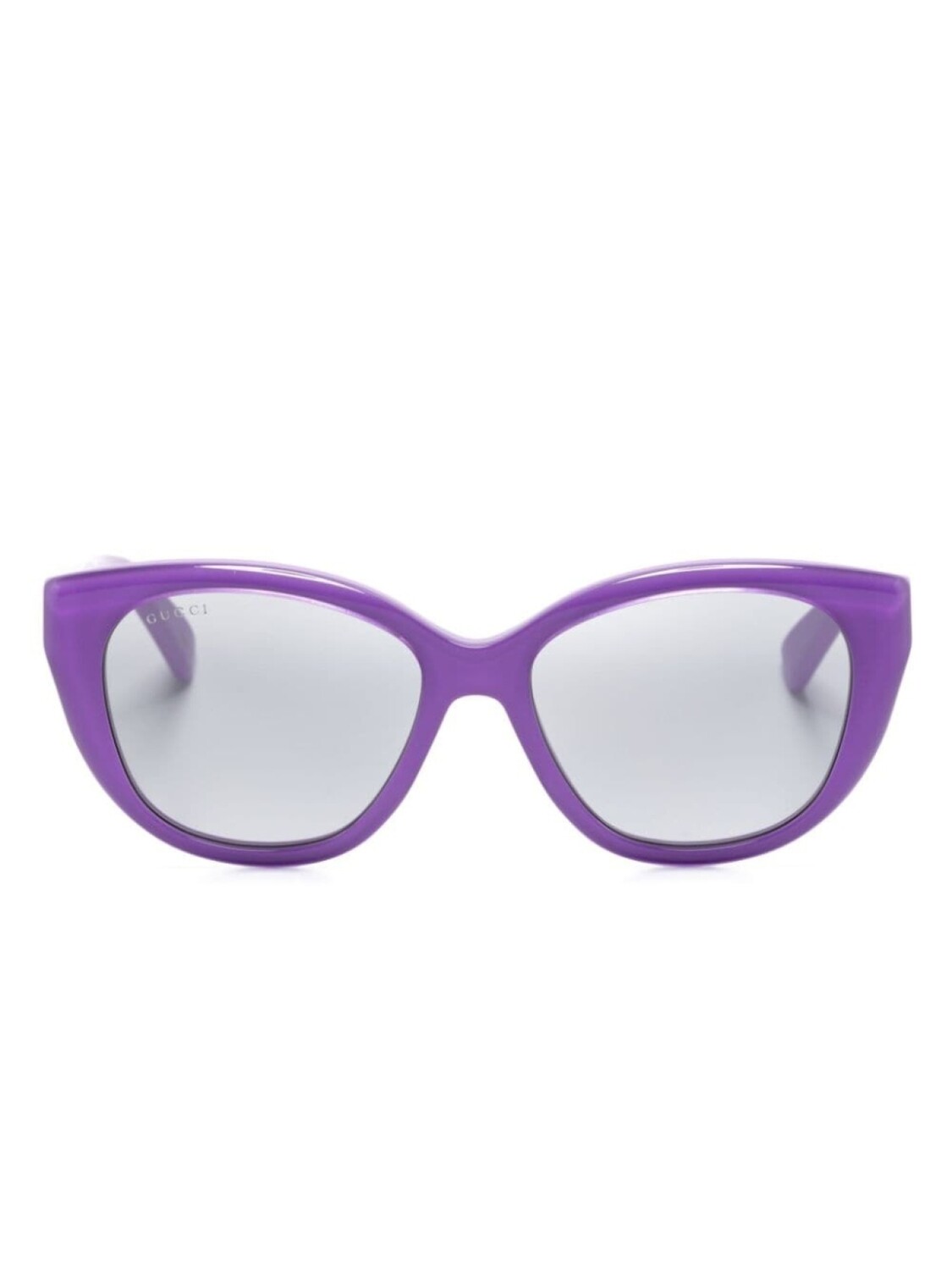 

Gucci Eyewear солнцезащитные очки в оправе 'кошачий глаз', фиолетовый