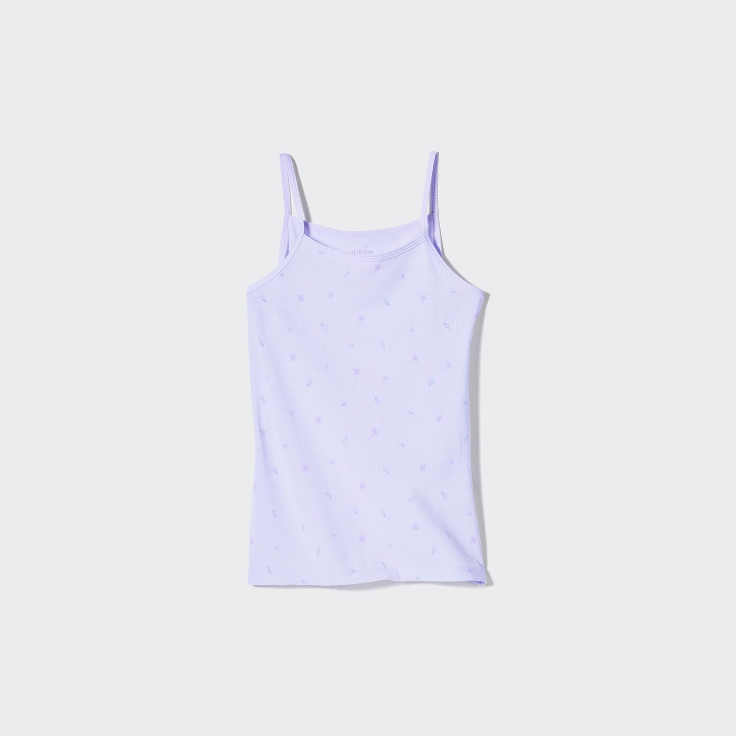 

Майка UNIQLO AIRism из смесового хлопка, светло-фиолетовый