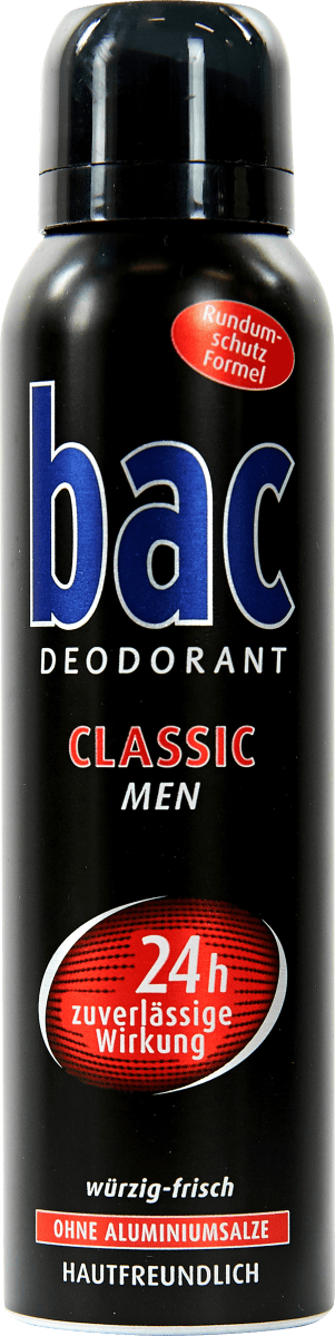 Дезодорант-спрей Классик 150 мл bac цена и фото