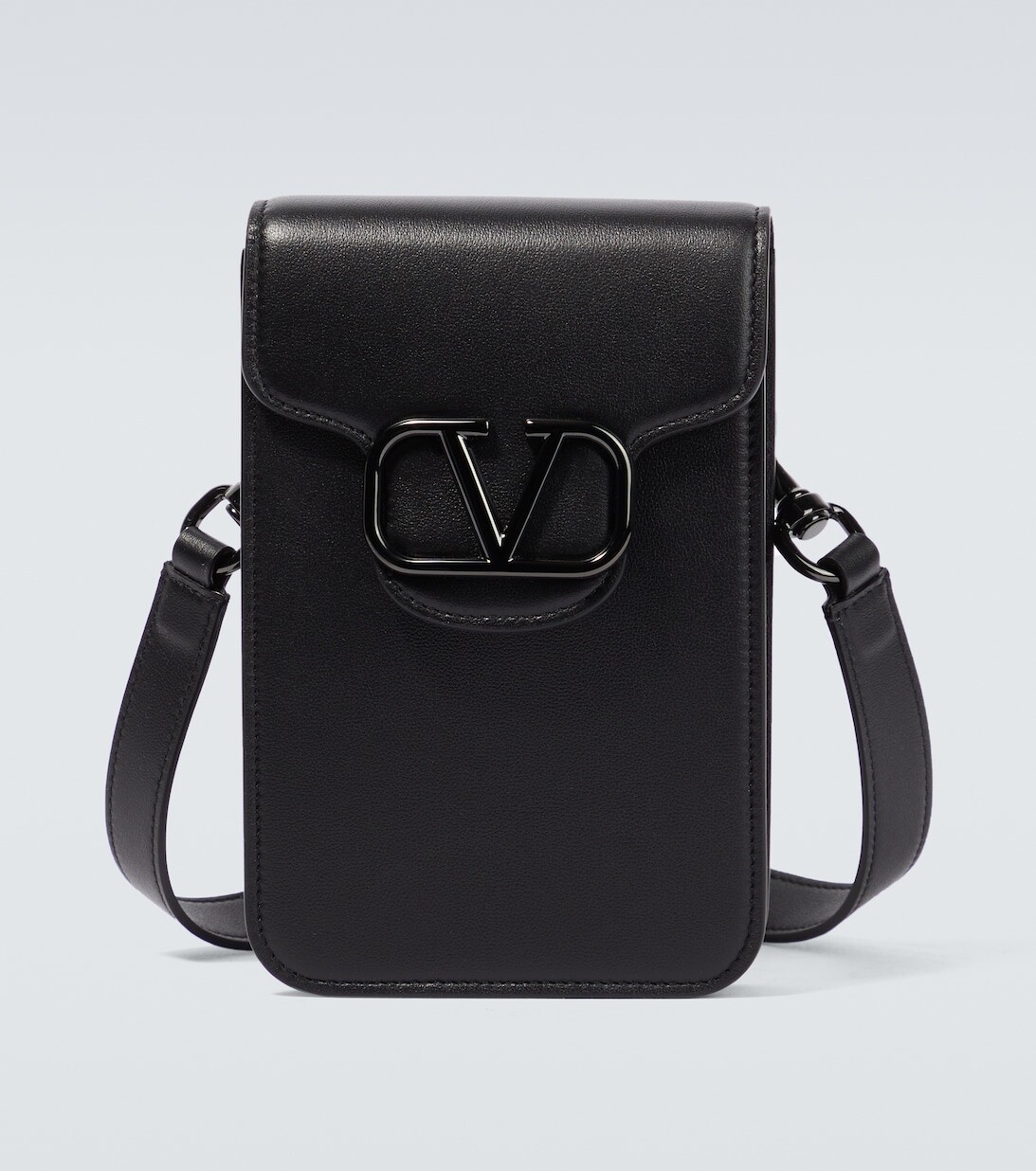 

Кожаная сумка через плечо Locò Mini Valentino Garavani, черный